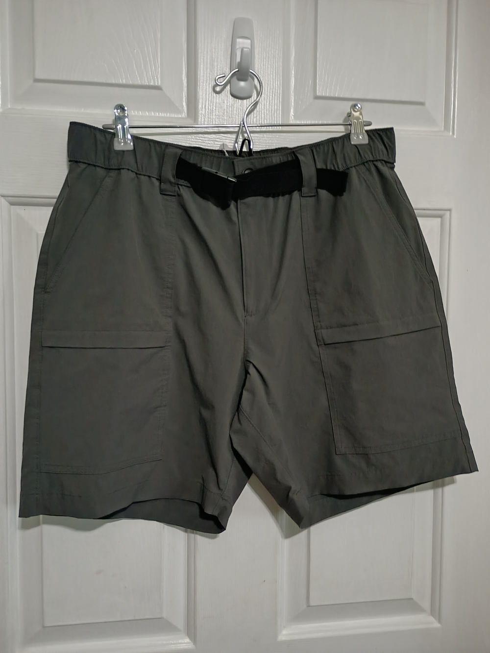 Sonoma Men's Grey Utility Cargo Shorts with Belt
